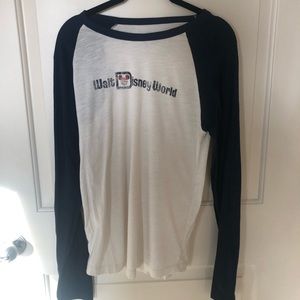 WDW Baseball Long-Sleeve Tee